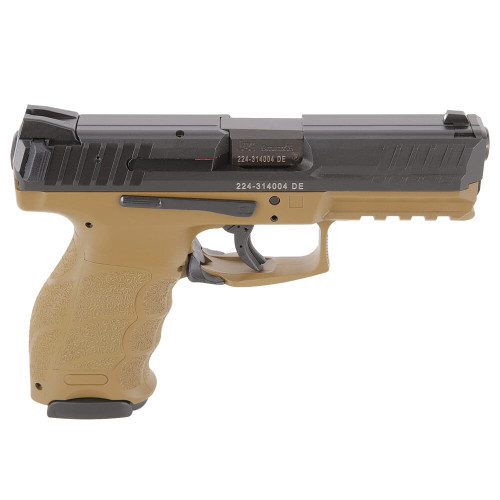 Pistol, HK, VP9, Semi-Auto, 9mm, 4.09" Barrel, 2 Magazines of 17 Rounds - FDE Pistol, HK, VP9, Semi-Auto, 9mm, 4.09" Barrel, 2 Magazines of 17 Rounds - FDE