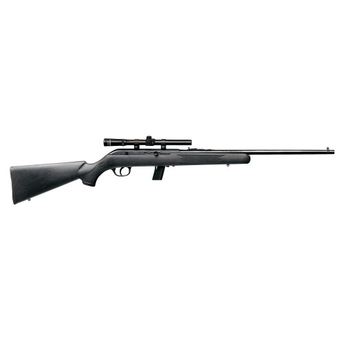 SAV 64FXP 22LR 21 10RD SCOPE BLK