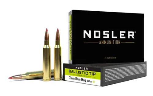NOSLER 7MM REM MAG 160GR BT 20/200 NOSLER 7MM REM MAG 160GR BT 20/200