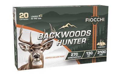 FIOCCHI BKW HNTR 270WIN 130GR 20/200
