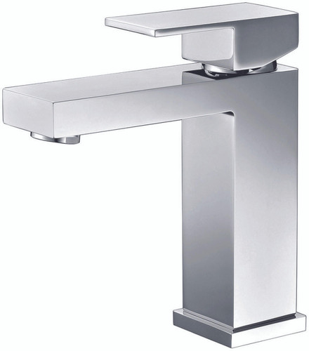  Moreno Bath Chrome Angular Modern Single Lever Faucet in Chrome | 251101 