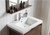  Lake 30" Freestanding Modern Vanity with Chrome Stainless Steel Frame 