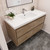 Sage 48" Modern Floating Bathroom Vanity with Single Sink Top   Sage 48" Modern Floating Bathroom Vanity with Single Sink Top