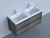 Sage 48"Double Sink Wall Mounted Modern Vanity   Sage 48"Double Sink Wall Mounted Modern Vanity