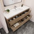 Sage 60" Modern Floating Bathroom Vanity with Single Sink Top   Sage 60" Modern Floating Bathroom Vanity with Single Sink Top