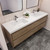 Sage 72" Modern Floating Bathroom Vanity with Double Sink Top   Sage 72" Modern Floating Bathroom Vanity with Double Sink Top