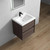 Kingdee 24'' Wall Mounted Vanity With Acrylic top   Kingdee 24'' Wall Mounted Vanity With Acrylic top
