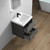 Kingdee 24'' Wall Mounted Vanity With Acrylic top   Kingdee 24'' Wall Mounted Vanity With Acrylic top