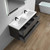 Kingdee 60'' Wall Mounted Double Sink  Vanity With Acrylic top   Kingdee 60'' Wall Mounted Double Sink  Vanity With Acrylic top