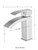 Moreno NELLI CURVE SINGLE HOLE FAUCET IN CHROME | MP002  Moreno NELLI CURVE SINGLE HOLE FAUCET IN CHROME | MP002