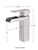Moreno NELLI SINGLE HOLE WATERFALL FAUCET | MP008 
