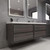 Sage SAGE 72" DOUBLE SINK WALL MOUNTED MODERN VANITY (72DD)  Sage SAGE 72" DOUBLE SINK WALL MOUNTED MODERN VANITY (72DD)