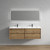 Kingdee KINGDEE 72'' WALL MOUNTED DOUBLE SINK VANITY WITH ACRYLIC TOP 
