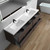 Kingdee KINGDEE 84'' WALL MOUNTED DOUBLE SINK VANITY WITH ACRYLIC TOP  Kingdee KINGDEE 84'' WALL MOUNTED DOUBLE SINK VANITY WITH ACRYLIC TOP