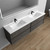 Kingdee KINGDEE 84'' WALL MOUNTED DOUBLE SINK VANITY WITH ACRYLIC TOP  Kingdee KINGDEE 84'' WALL MOUNTED DOUBLE SINK VANITY WITH ACRYLIC TOP