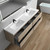 Kingdee KINGDEE 84'' WALL MOUNTED DOUBLE SINK VANITY WITH ACRYLIC TOP  Kingdee KINGDEE 84'' WALL MOUNTED DOUBLE SINK VANITY WITH ACRYLIC TOP