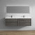 Kingdee KINGDEE 84'' WALL MOUNTED DOUBLE SINK VANITY WITH ACRYLIC TOP  Kingdee KINGDEE 84'' WALL MOUNTED DOUBLE SINK VANITY WITH ACRYLIC TOP