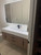  Bethany 60’’ Floating Art Deco Bathroom Vanity Set with Reinforced Acrylic Single Sink Top 