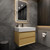 MAX16 MAX  30" Wall Mounted Bath Vanity with 16 Acrylic Sink  MAX16 MAX  30" Wall Mounted Bath Vanity with 16 Acrylic Sink
