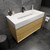MAX16 MAX  42" Wall Mounted Bath Vanity with 16 Acrylic Sink  MAX16 MAX  42" Wall Mounted Bath Vanity with 16 Acrylic Sink