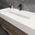 MAX16 MAX  42" Wall Mounted Bath Vanity with 16 Acrylic Sink  MAX16 MAX  42" Wall Mounted Bath Vanity with 16 Acrylic Sink