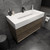 MAX16 MAX  42" Wall Mounted Bath Vanity with 16 Acrylic Sink  MAX16 MAX  42" Wall Mounted Bath Vanity with 16 Acrylic Sink