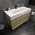 MAX16 MAX  42" Wall Mounted Bath Vanity with 16 Acrylic Sink  MAX16 MAX  42" Wall Mounted Bath Vanity with 16 Acrylic Sink