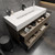 MAX16 MAX 48" Wall Mounted Bath Vanity with 16 Acrylic Sink  MAX16 MAX 48" Wall Mounted Bath Vanity with 16 Acrylic Sink