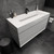 MAX16 MAX 48" Wall Mounted Bath Vanity with 16 Acrylic Sink  MAX16 MAX 48" Wall Mounted Bath Vanity with 16 Acrylic Sink