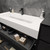 MAX16 MAX 68" Wall Mounted Bath Vanity with 16 Acrylic Sink W/Small Side Cabinet  MAX16 MAX 68" Wall Mounted Bath Vanity with 16 Acrylic Sink W/Small Side Cabinet