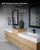  MAX 68" Floating Bathroom Vanity with FLX16 Acrylic Single Sink Top & Small Side Cabinet 