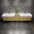 MAX16 MAX 116" Wall Mounted Bath Vanity with 16 Acrylic Sink W/Small Side Cabinet  MAX16 MAX 116" Wall Mounted Bath Vanity with 16 Acrylic Sink W/Small Side Cabinet