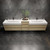 MAX16 MAX 116" Wall Mounted Bath Vanity with 16 Acrylic Sink W/Small Side Cabinet  MAX16 MAX 116" Wall Mounted Bath Vanity with 16 Acrylic Sink W/Small Side Cabinet