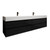 MAX16 MAX 84" Wall Mounted Bath Vanity with 16 Acrylic Sink/Double Faucet Holes 