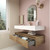 ALYSA Alysa 48’’ Floating Bathroom Vanity Set with FLX16 Acrylic Single Sink Top  ALYSA Alysa 48’’ Floating Bathroom Vanity Set with FLX16 Acrylic Single Sink Top