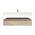 ALYSA Alysa 48’’ Floating Bathroom Vanity Set with FLX16 Acrylic Single Sink Top  ALYSA Alysa 48’’ Floating Bathroom Vanity Set with FLX16 Acrylic Single Sink Top