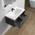 BELLA 36'' WALL MOUNTED VANITY WITH ACRYLIC TOP   BELLA 36'' WALL MOUNTED VANITY WITH ACRYLIC TOP