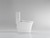 BENO SERIES ELONGATED TOILET WITH DUAL FLUSH -- 2064   BENO SERIES ELONGATED TOILET WITH DUAL FLUSH -- 2064
