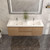 BOW 60" WALL MOUNTED BATH VANITY WITH DOUBLE REINFORCED ACRYLIC SINK   BOW 60" WALL MOUNTED BATH VANITY WITH DOUBLE REINFORCED ACRYLIC SINK