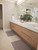  BOW 60" FLOATING BATHROOM VANITY WITH REINFORCED ACRYLIC SINGLE SINK TOP 