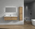 BELLA 60'' FLOATING BATHROOM VANITY WITH SINGLE SINK ACRYLIC TOP   BELLA 60'' FLOATING BATHROOM VANITY WITH SINGLE SINK ACRYLIC TOP