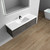  MIA 60'' FLOATING BATHROOM VANITY WITH SINGLE SINK ACRYLIC TOP 