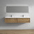 BELLA 84'' FLOATING BATHROOM VANITY WITH DOUBLE SINK ACRYLIC TOP   BELLA 84'' FLOATING BATHROOM VANITY WITH DOUBLE SINK ACRYLIC TOP