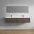 BELLA 84'' FLOATING BATHROOM VANITY WITH DOUBLE SINK ACRYLIC TOP   BELLA 84'' FLOATING BATHROOM VANITY WITH DOUBLE SINK ACRYLIC TOP