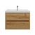 Louis 30" Floating Bathroom Vanity with Reinforced Acrylic Sink in Oak   Louis 30" Floating Bathroom Vanity with Reinforced Acrylic Sink in Oak