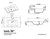 Louis 36" Floating Bathroom Vanity with Reinforced Acrylic Sink   Louis 36" Floating Bathroom Vanity with Reinforced Acrylic Sink