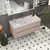 Louis 48" Floating Bathroom Vanity with Reinforced Acrylic Sink in Oak   Louis 48" Floating Bathroom Vanity with Reinforced Acrylic Sink in Oak