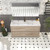 Louis 60" Freestanding Bathroom Vanity with Reinforced Acrylic Double Sink in Oak   Louis 60" Freestanding Bathroom Vanity with Reinforced Acrylic Double Sink in Oak