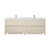 Louis 84" Freestanding Bathroom Vanity with Reinforced Acrylic Double Sink in Oak   Louis 84" Freestanding Bathroom Vanity with Reinforced Acrylic Double Sink in Oak