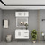 Victoria 36" Solid Wood Floating Bathroom Vanity with Reinforced Acrylic Sink in Oak, Right Side Drawers   Victoria 36" Solid Wood Floating Bathroom Vanity with Reinforced Acrylic Sink in Oak, Right Side Drawers